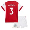 Officiële Voetbalshirt + Korte Broek Arsenal Kieran Tierney 3 Thuis 2021-22 - Kids